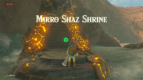 Location This is found behind the Deku Tree in the Korok Village, past the Lost Woods and in the centre of the Korok Forest. . Mirro shaz shrine
